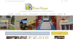 Desktop Screenshot of homehinges.com
